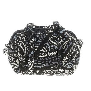 NWOT VERA BRADLEY RETIRED Paisley Noir Mini Satchel Adjustable Crossbody Bag